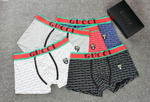 Brand Mens Boxers Breathable Cotton Underpants Mens Underwear New Designer Tight Waistband00