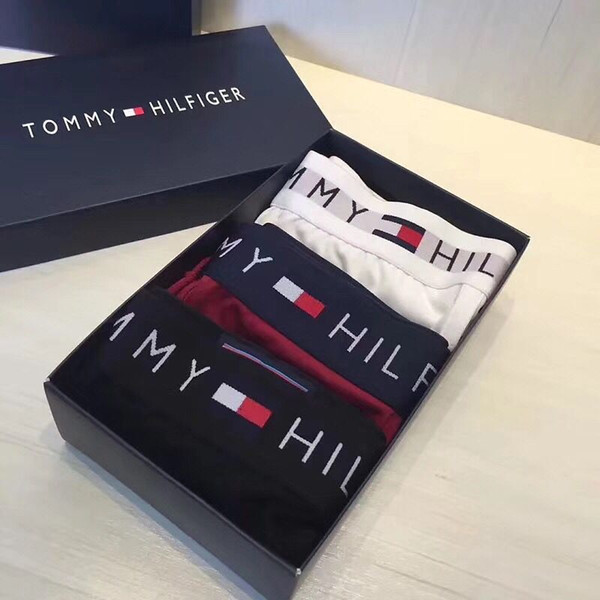 Male Quality Underwears Mens Luxury Underpants Breathable Cotton Boxers Underpants Letter Printed Boxer Men Panties Size L-XXL