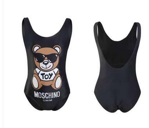 Animal Printed Black Swimwear Designer Brand Women Sexy One Piece Fashion Summer Women Luxury Quality Beachwear