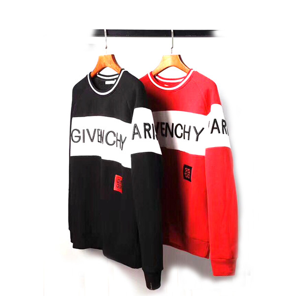 New Luxury brand Letter embroidery Hoodies Mens Designer Sweaters Luxury Designer Hoodie For Men Long Sleeve Pullover Coat