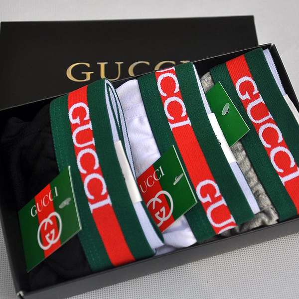 2019 Luxury Men Underpants Designer Brand Boxers Cotton Breathable Boxer Shorts Men Underpants For Male With Box