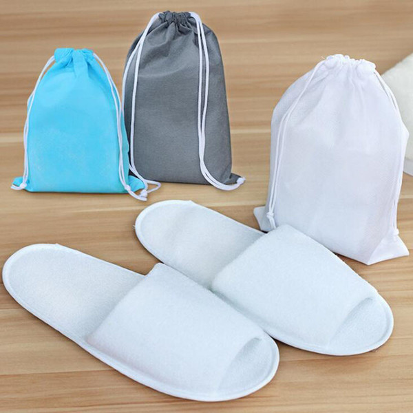 New Simple Slippers Men Women Hotel Travel Spa Portable Folding House Disposable Home Guest Indoor Slippers