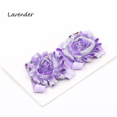 9 Colors Baby Girl Headbands Baby Barefoot Sandals Simulated Pearl chiffon flower Toddler shoes Barefoot Flower Sandals Value Set Best Gift