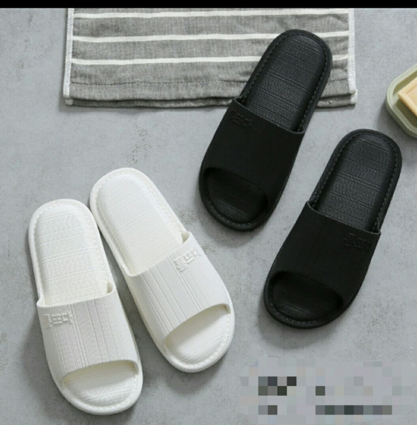 Furniture slippers men and women summer indoor couple home bathing bathroom non-slip thick-soled sandals and slippers