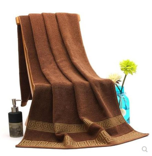 Hot sale! New 2019 Classic good Large Terry Towels Beach Towel for Men/Woman High Quality Bathroom Bath Towels Wedding gift VIP Gift 3026