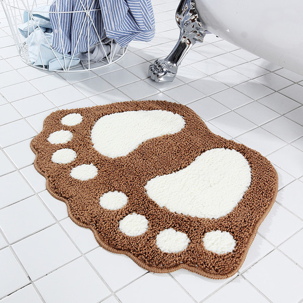 7 colors high quality size ankle bathroom anti-slip mat carpet kitchen bathroom water-absorbing anti-slip mats door mat