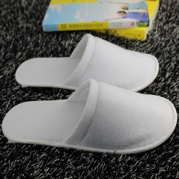 Bulk Order Factory Price Disposable Slippers Disposable Guest Slippers Travel Hotel Slippers SPA Slipper Shoes Comfortable New for Men Women