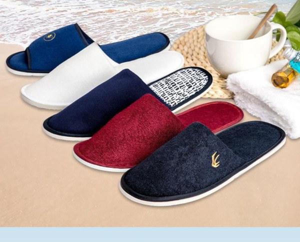 new hot-sell wholesale 5 piece Hotel room travel travel air towel non-woven disposable slippers Non-slip Breathing