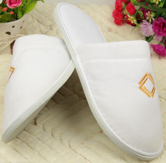 Hotel disposable senior slippers wholesale cotton club Hostel