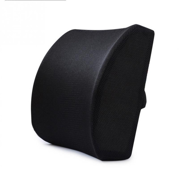 Memory Foam Lumbar Cushion Lower Back Support Pillow Posture Correcting Car Seat Home Office Chair