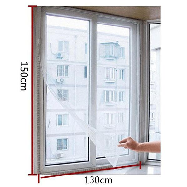 Insect Fly Window Mosquito Net Solid White Mesh Screen Netting Curtains