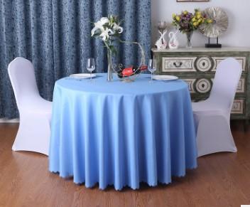 Wholesale hotel table cloth banquet hotel large round restaurant table cloth 3.2M