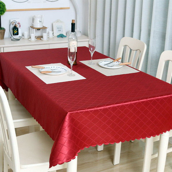 Christmas Tablecloth Nappe Table Cover Waterproof and dustproof cloth ventilation hotel home conference tablecloth tablecloth