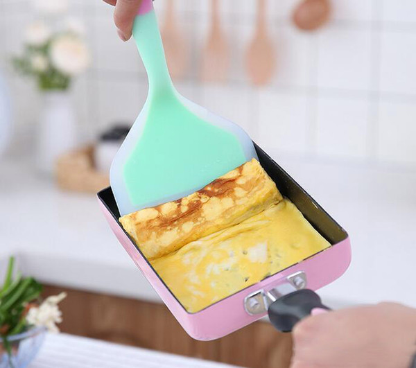 Silicone Cooking Spatula Heat Resistant Turners Fried Egg Pizza Shovel Non-stick Cooking Utensils Kitchen Accessories