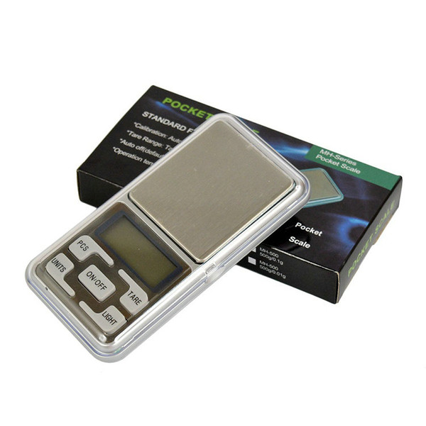 500gx0.01g Electronic LCD Display Pocket Scales Jewelry Diamond Scale Balance Scale Mini Pocket Digital Scale Kitchen Tool 1PCS Free