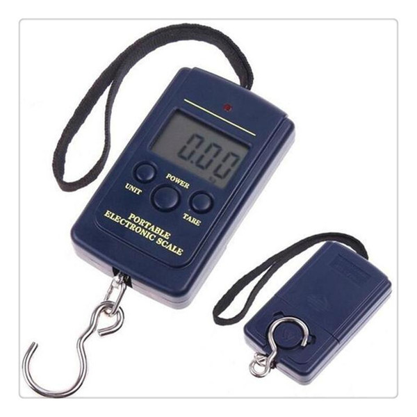 40Kg 10g Digital Scales LCD Display hanging luggage fishing weight scale Free shipping by dhl