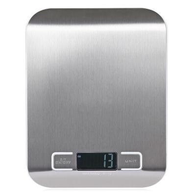 Protable Digital Kitchen Scales 5000g Stainless Steel Kitchen Cooking Food Measuring Tools LED Display Kitchen Scales NB