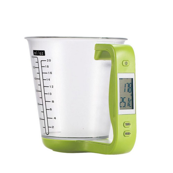 10pcs Household Kitchen Water Measuring Cup Scale 1kg/1g LCD display Kitchen Measuring Tools