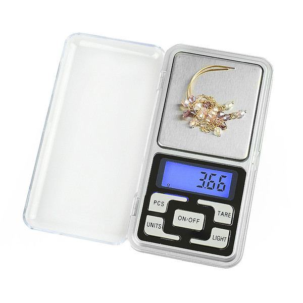 500g x 0.1g Mini Pocket Digital Scale for Gold Sterling Silver Jewelry Scales 0.1 Display Units Balance Gram Electronic Scales