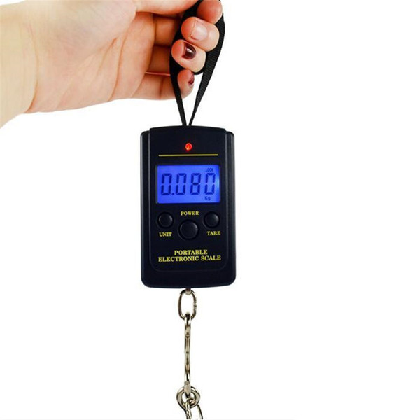 Portable Digital Scales Hanging Balance Pocket Weight Scale LCD Display hanging luggage fish weight scale Household Scales