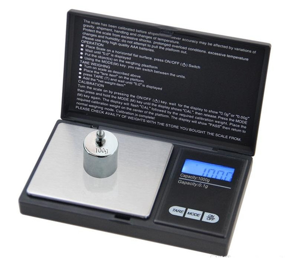 Digital Precision Scales for Gold Jewelry Scale 0.1g 0.01g Pocket Balance Electronic Stainless Steel Scales c270