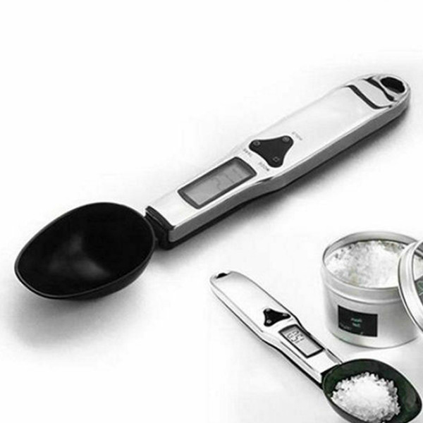 Portable LCD Digital Kitchen Scale Measuring Spoon Gram Electronic Spoon Weight Volumn Food Scale 300g/0.1g 500g/0.1g