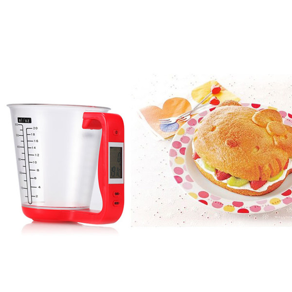 1kg Digital LCD Electronic Measuring Cup Scale Jug Scale Electronic Kitchen Baking Scale Baking Tools Milk Powder