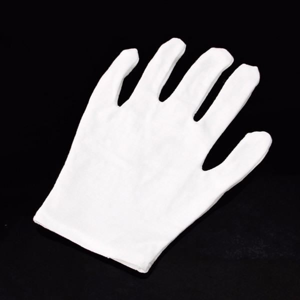 1 Pairs/lot Lightweight Inspection Cotton blend thick/thin white Work Gloves 1pair=2piece