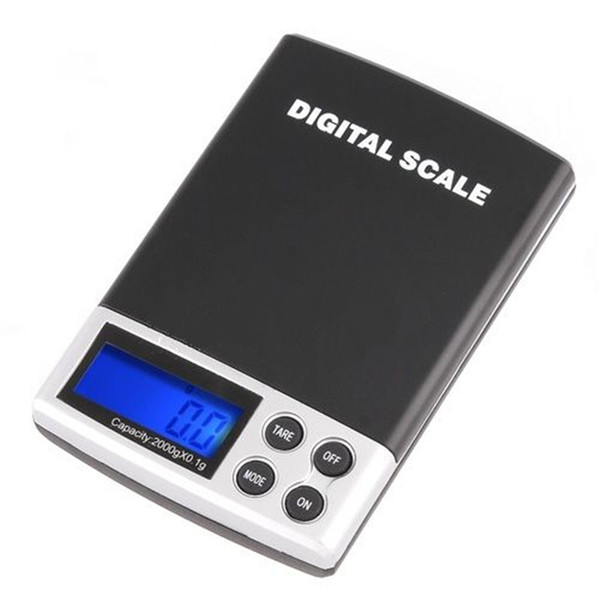 2000g x 0.1g Electronic Digital Jewelry Weighing Portable Kitchen Scales Balance