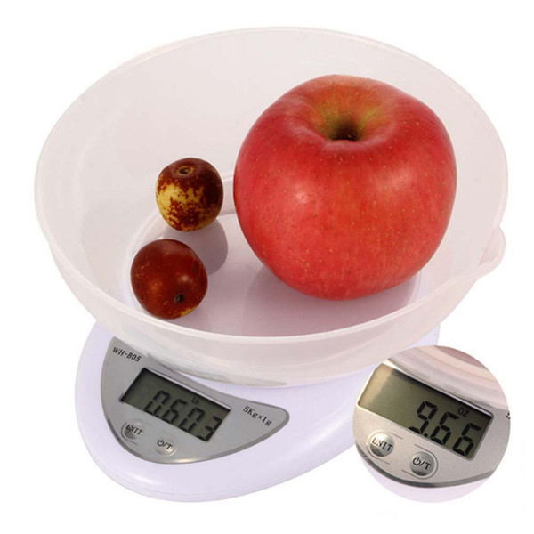 New 5kg 5000g 1g Mini pocket portable Kitchen scales precision jewelry electronic Balance weight gold grams