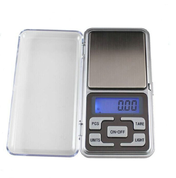 500gx0.01g Electronic LCD Display Pocket Scales Jewelry Diamond Scale Balance Scale Mini Pocket Digital Scale Kitchen Tool 30pcs DHL Free