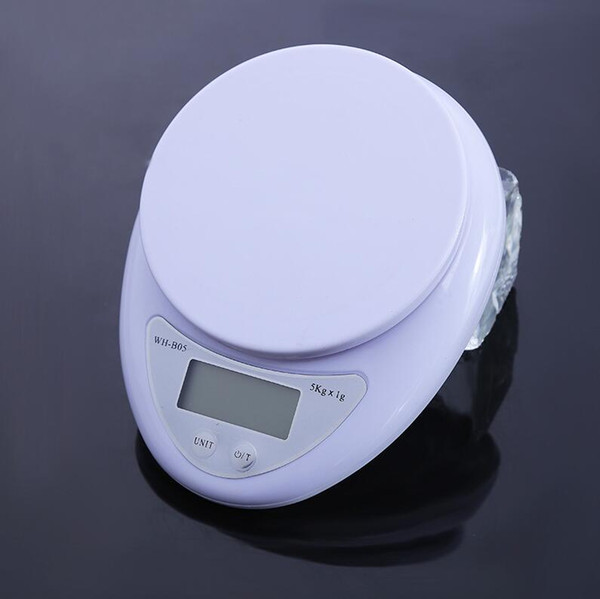 Portable 5kg x 1g Digital Scale LCD Electronic Scales Steelyard Kitchen Scales Postal Food Balance Measuring Weight Libra With box