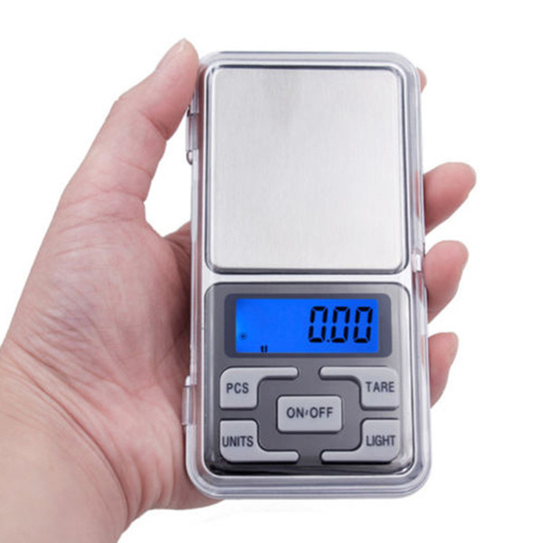 Mini jewelry Pocket LCD Digital Scale Electronic Scale Weight Scale Backlight 500G/0.01G g/tl/oz/ct Free DHL 499