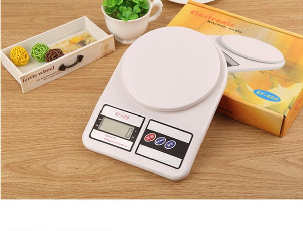 Electronic Kitchen Scale Weighing Machine Household scales Food Ingredients Herbs Accurate measurement 10KG With box 2018 Hot Sale DHL