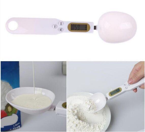 500g/0.1g Digital Measuring Spoons With Scale for Cooking kitchen Scale Tools Liquid /Bulk Food LCD Display