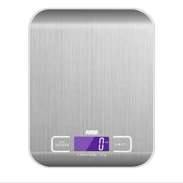 Factory wholesale stainless steel High-precision kitchen scale mini electronic scales 5kg baking scale grams of tea