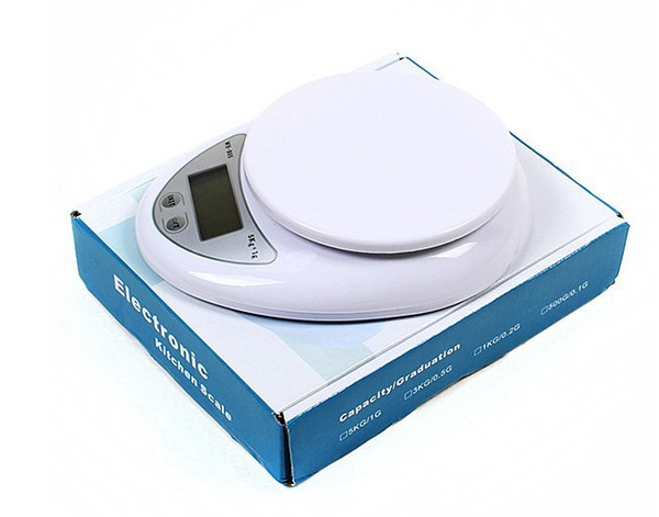 Kitchen Scales Household scales 5000g 5kg x 1g Digital Electronic Kitchen Weighing Scale Diet Food Balance #J103