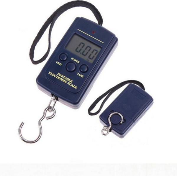 40Kg 10g Digital Scales LCD Display hanging luggage fishing weight scale Free shipping SN1846