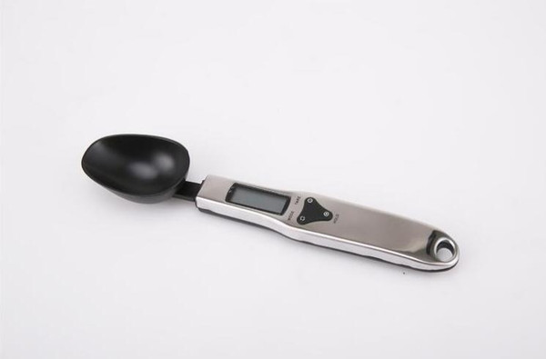 200g/300g/500g 0.1g Portable LCD Digital Kitchen Scale Measuring Spoon Gram Electronic Spoon Weight Volumn Food Scale