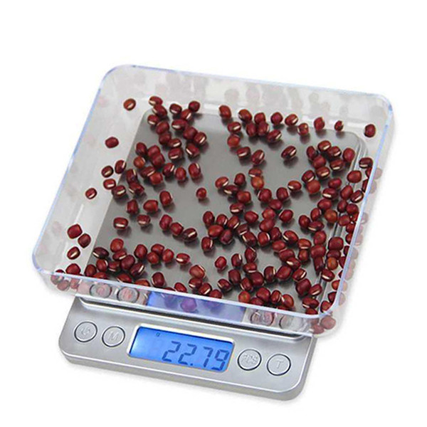 2000g/0.1g LCD Portable Mini Electronic Digital Scales Pocket Case Postal Kitchen Jewelry Weight Balance Digital Scale 503