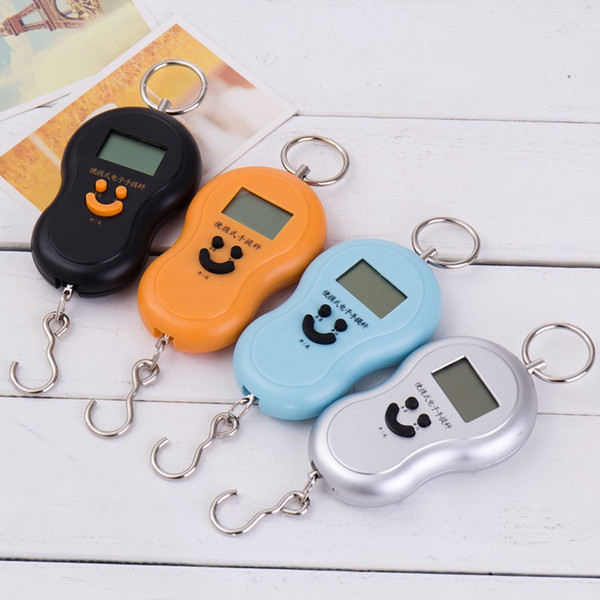 wholesale Gourd Shape Electronic Digital Display Kitchen Portable Hanging Balance Digital Display Pocket Scale No Battery