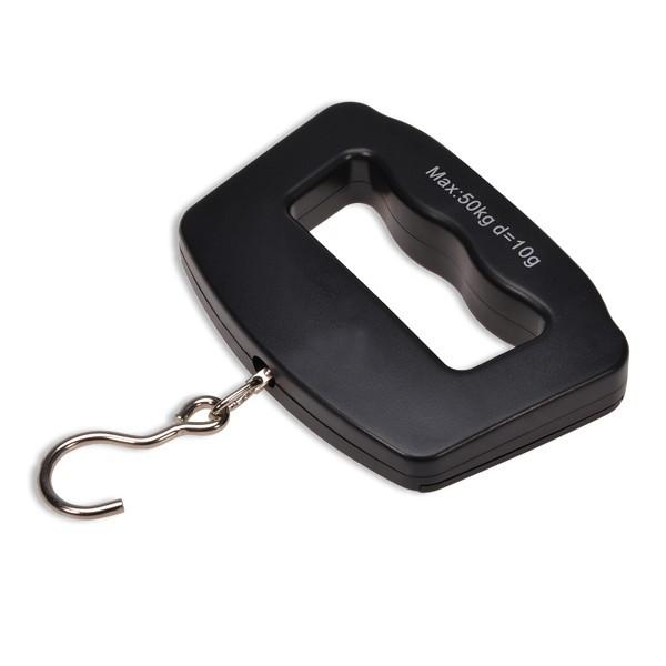 Pocket 50kg /10g Lcd Digital Fishing Hanging Electronic Scale Hook Weight Luggage Hand Held Digital Scale Libra Hook