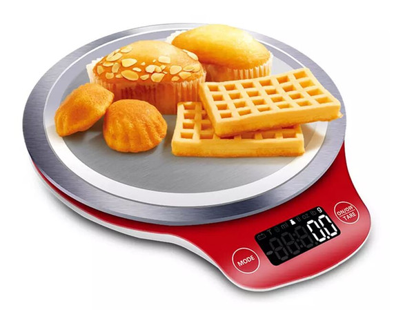 Kitchen scales LCD display accurate Portable LCD Digital Electronic digital Stainless steel cooking food precision Weight Measure Balance