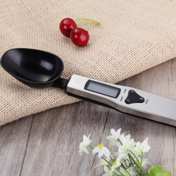 300g 500g/0.1g Portable LED Electronic Scales Measuring Spoon Food Diet Postal Kitchen Digital Scale Measuring Tools Creative gift