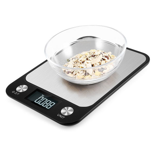 10000g / 1g Digital Multifunctional Electronic Kitchen Scale Measure Tool Digital Stainless Steel Weighing Food Tool Diet Postal Scale NB