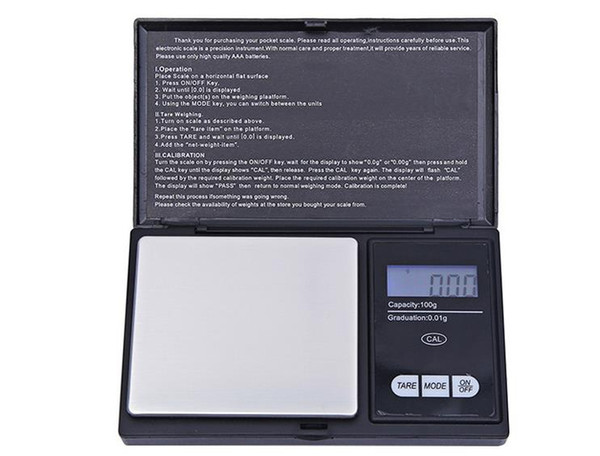 Mini Pocket Digital Scale 0.01 x 200g Silver Coin Gold Jewelry Weigh Balance LCD Precise Jewelry Scale High precision Kitchen scales