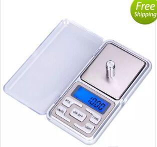 new Mini LCD Digital Electronic Scale Capacity Balance Diamond Jewelry Weight Gram Weighing Pocket Scale Kitchen