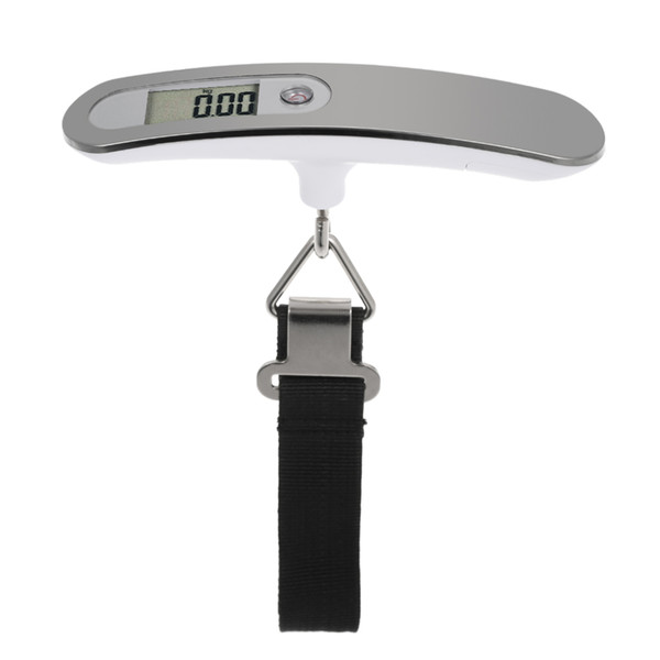 Portable 50KG/10g Digital Luggage Scale LCD Electronic Hanging Pocket Scale