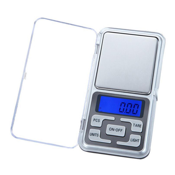 Digital Pocket Scale Portable LCD Electronic Jewelry Scale Gold Diamond Herb Balance Weighting Scale Household Scales GBN