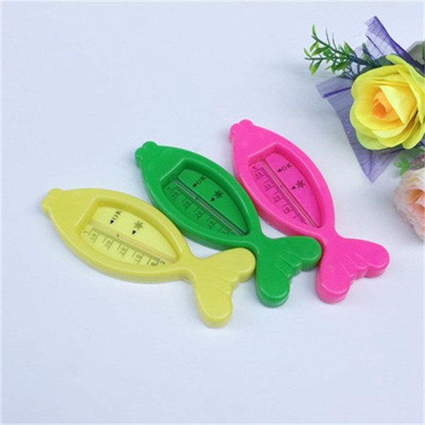 Water Thermometers Kid Floating Fish Cute Baby Care Bath Shower Product Plastic Float Baby Boy Girl Bath ToyTester 0 65xs dd